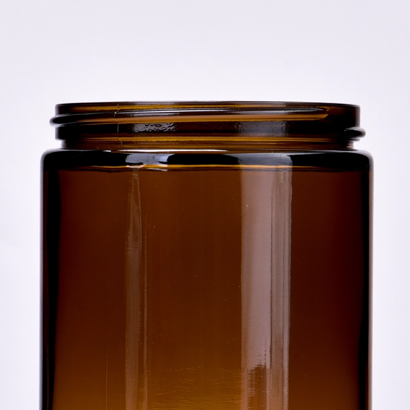 hot sales 7oz amber glass candle container hot sales 7oz amber glass candle container
