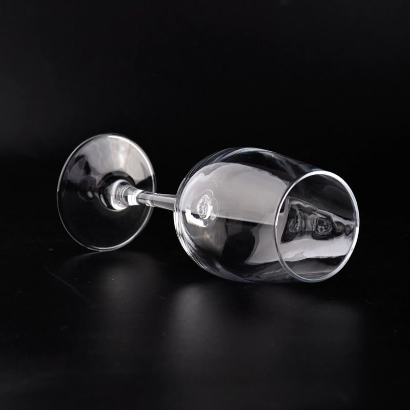 Hand Blown Crystal Wine Glasses Customized Modern Champagne Glasses