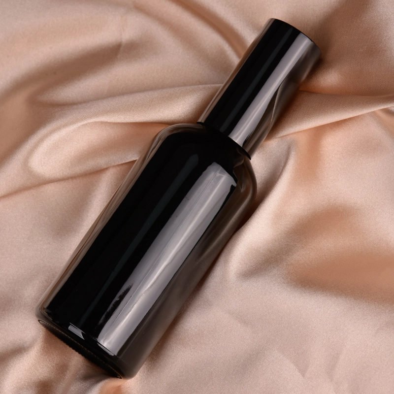 hot sales 100ml black glass sprayer bottle hot sales 100ml black glass sprayer bottle