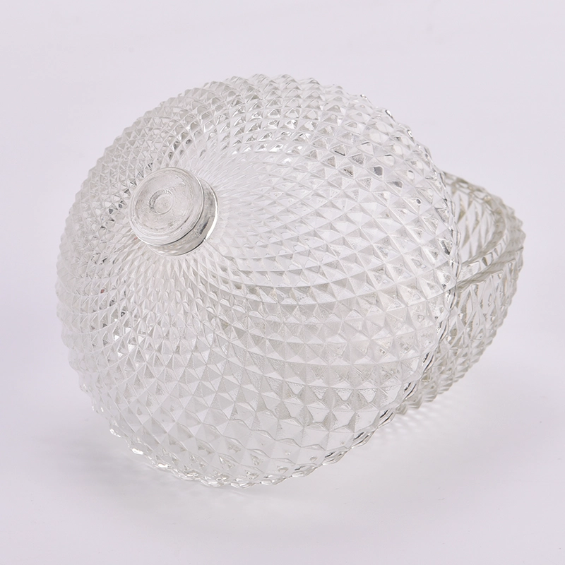Christimas glass candle jars with lids wholesale candle jars and lids for holiday season