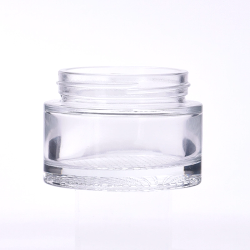 hot sales 70ml empty cream glass jar
