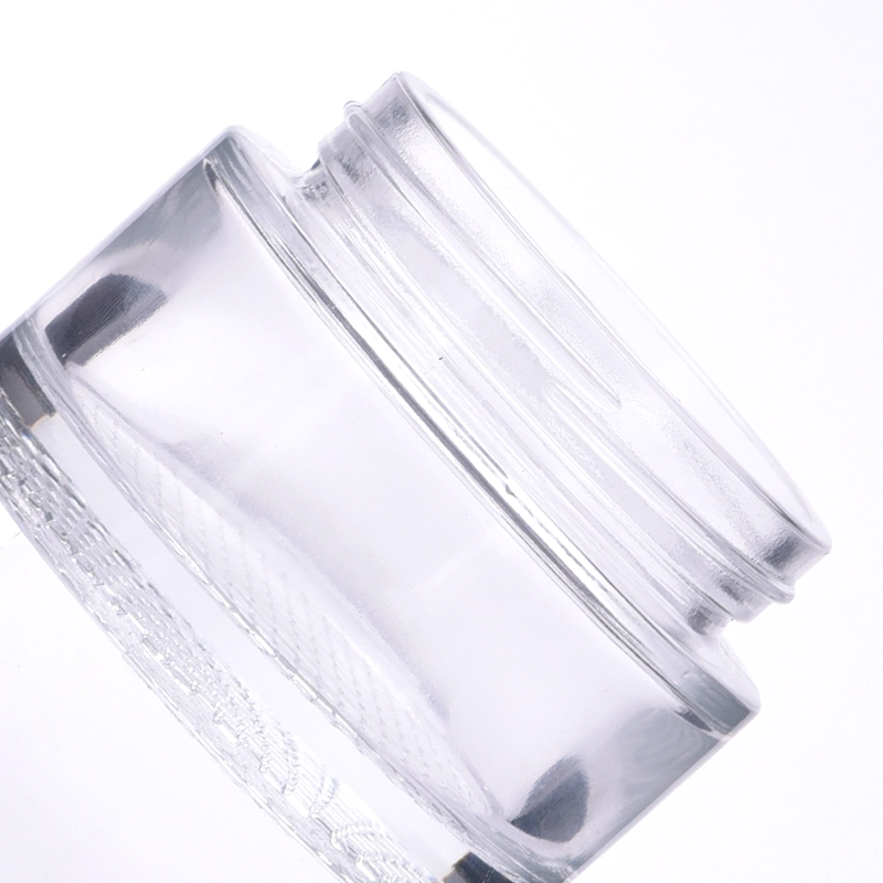 hot sales 70ml empty cream glass jar
