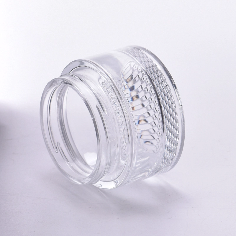 hot sales 70ml empty cream glass jar