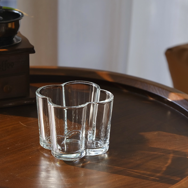 Unique Glass Candle Vessels 8oz Candle Glass Wholesale