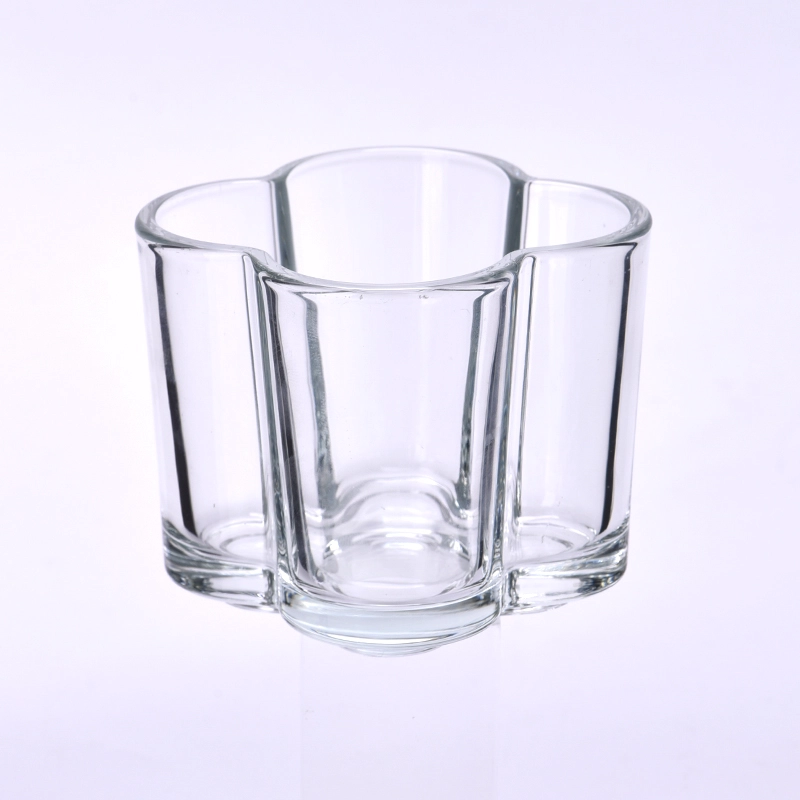 Unique Glass Candle Vessels 8oz Candle Glass Wholesale