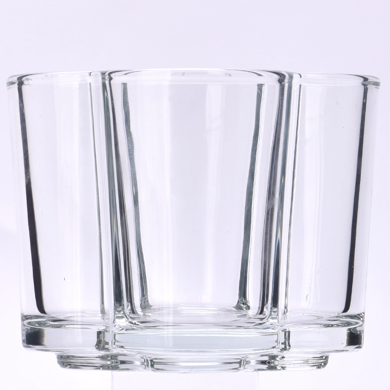 Unique Glass Candle Vessels 8oz Candle Glass Wholesale