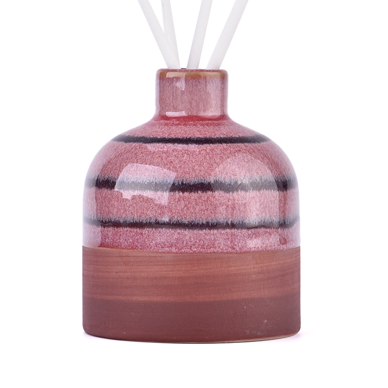 Bouteille d'arôme en céramique de 200ml, vente en gros, pour la décoration de la maison