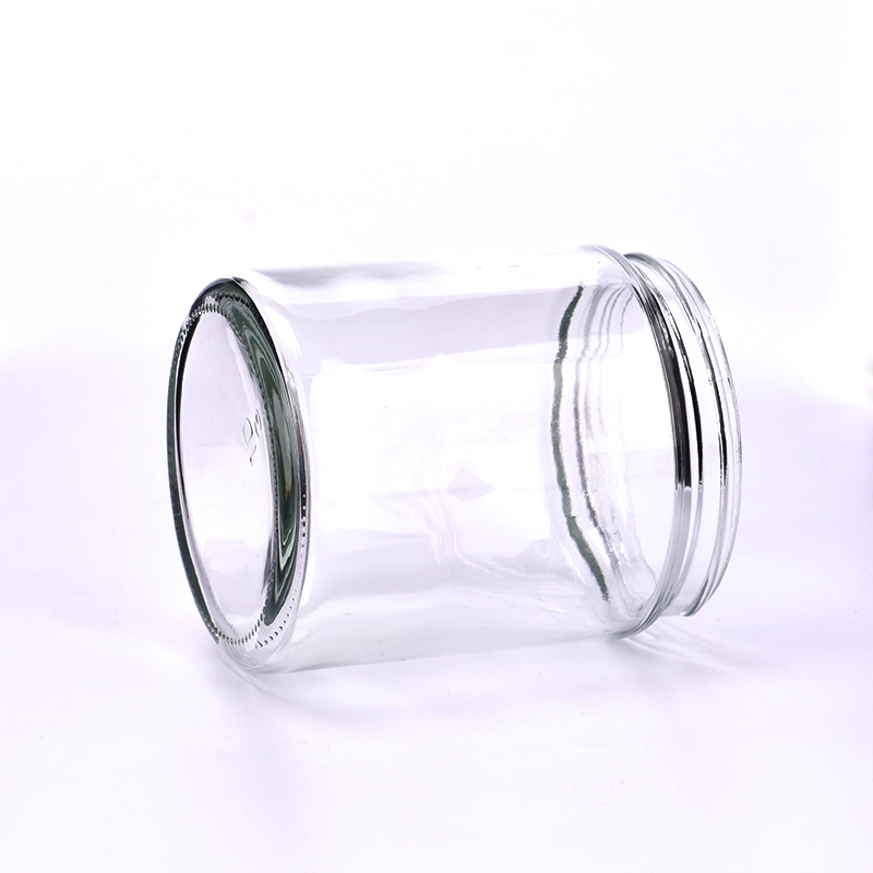 Wholesale amber clear 9oz glass candle container candle jar Wholesale amber clear 9oz glass candle container candle jar