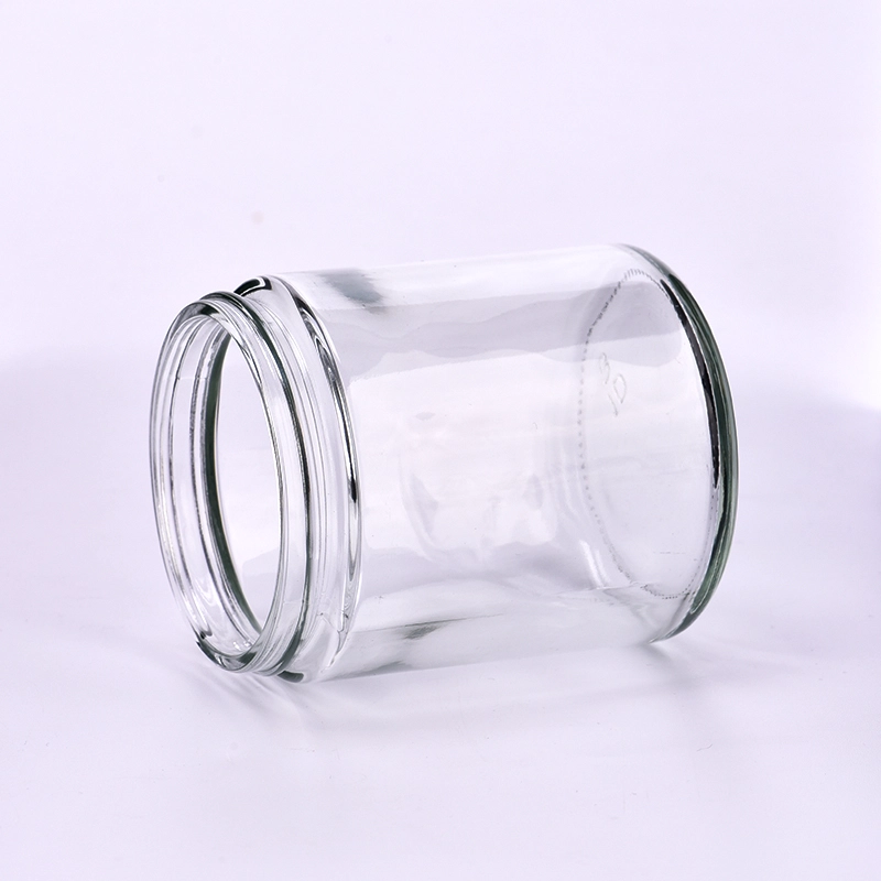 Wholesale amber clear 9oz glass candle container candle jar Wholesale amber clear 9oz glass candle container candle jar