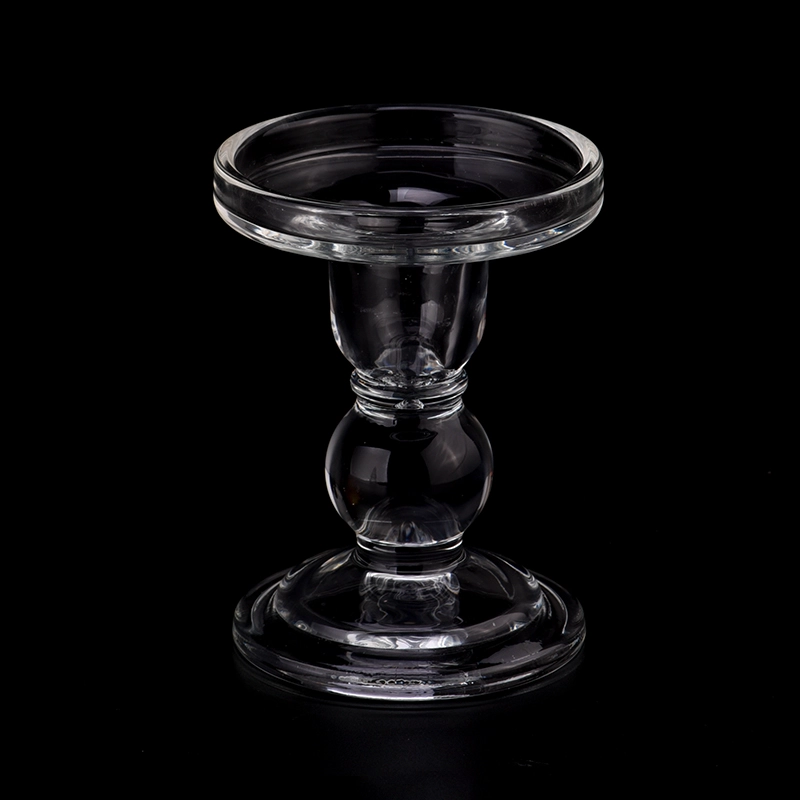 classic glass pillar candle holders candlestick classic glass pillar candle holders candlestick