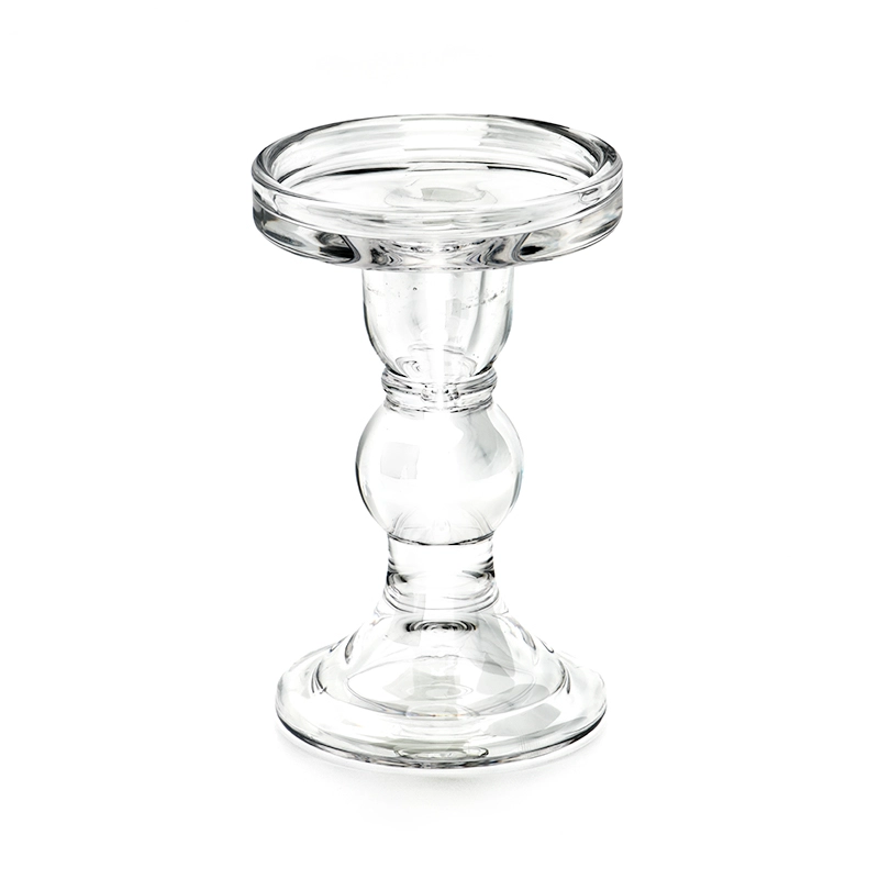 classic glass candlestick pillar candle holders classic glass candlestick pillar candle holders