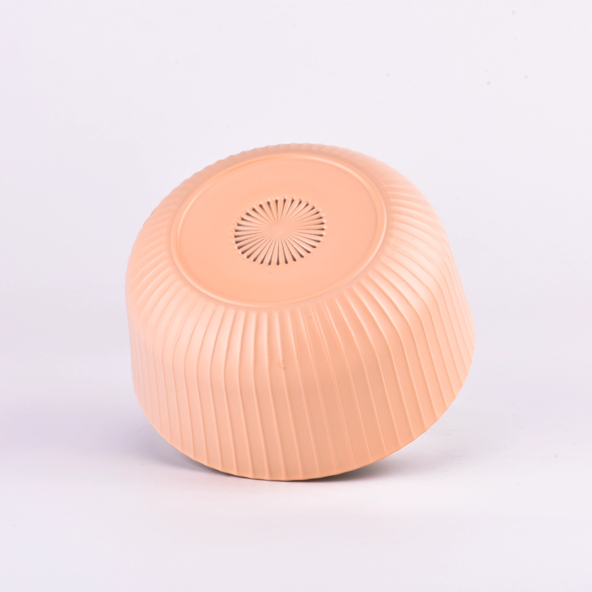 Goudkleurige glazen kaarsenvaten met twee lonten van Sunny Glassware