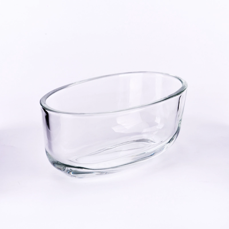 high end 20oz oval glass candle holder candle jar high end 20oz oval glass candle holder candle jar