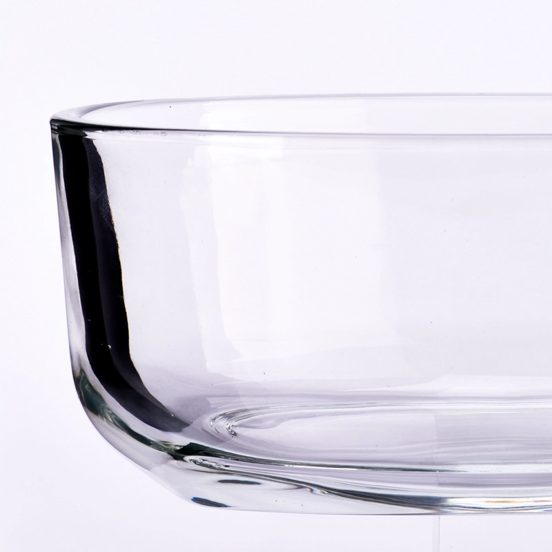 high end 20oz oval glass candle holder candle jar high end 20oz oval glass candle holder candle jar