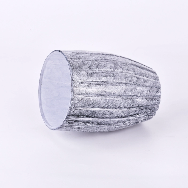Wholesale Empty Luxury Glass Candles Jar For Wedding Decoration