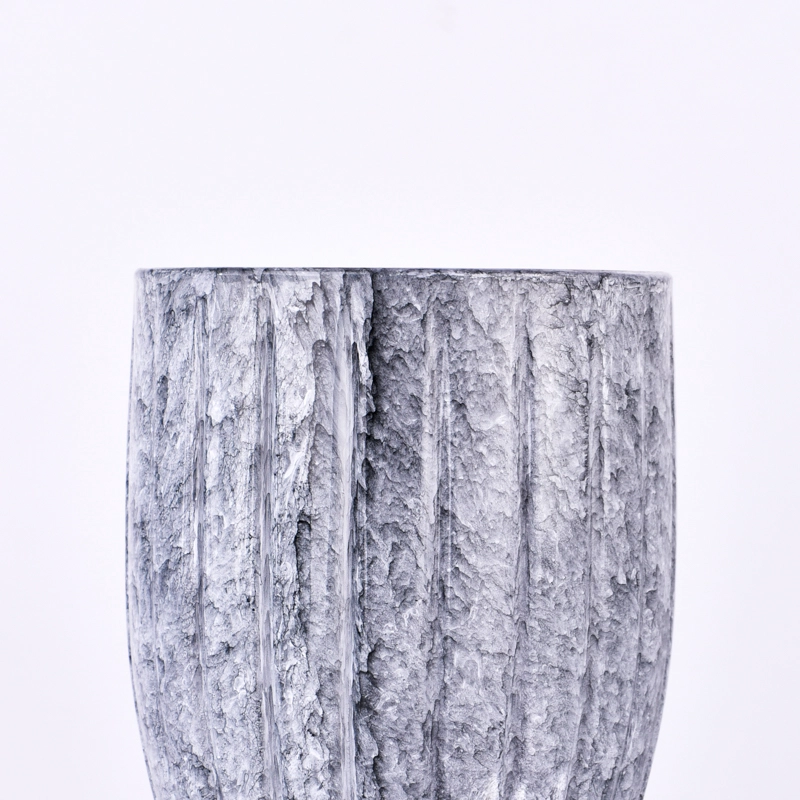 Wholesale Empty Luxury Glass Candles Jar For Wedding Decoration