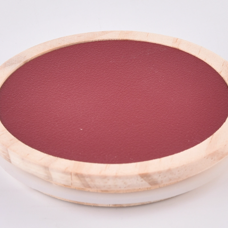 hot sales holiday red wood candle lid hot sales holiday red wood candle lid