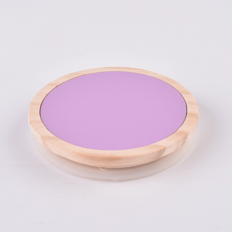 home decor purple cover wood candle lid home decor purple cover wood candle lid