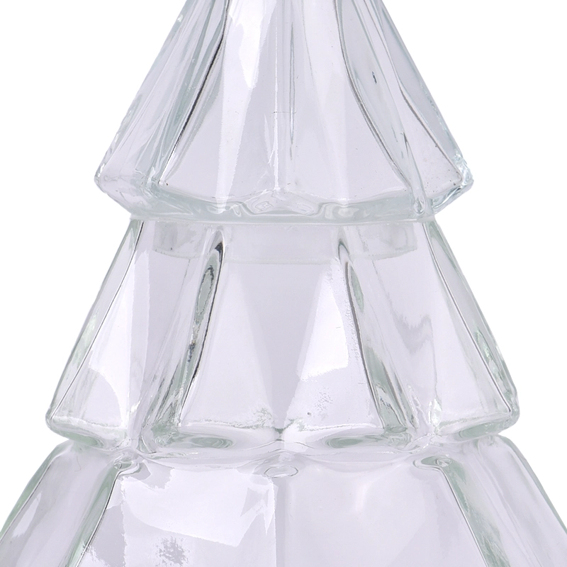 wholesale clear empty glass candle vessel for home decor