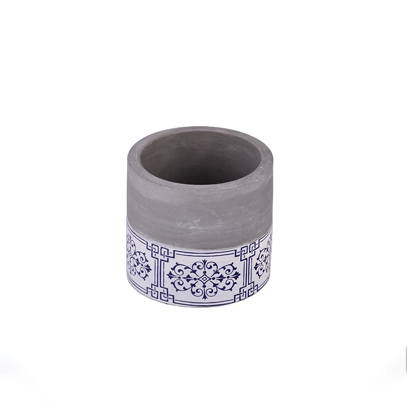 home decor mini concrete candle jar home decor mini concrete candle jar