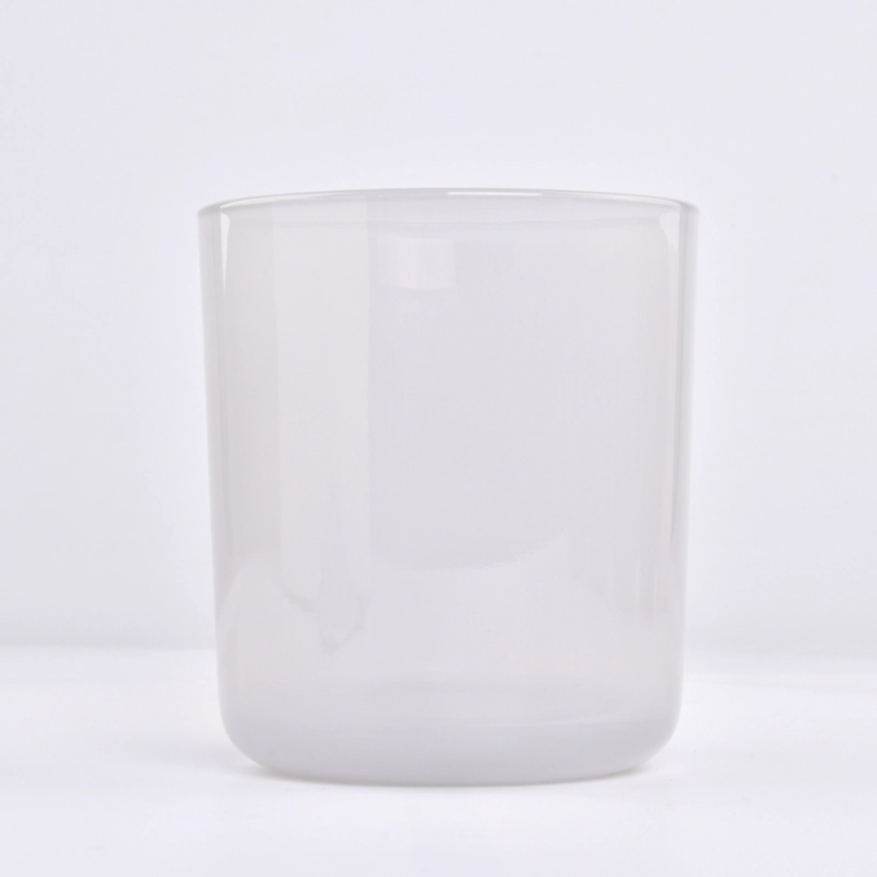 Wholesale 13oz opalescent simple glass candle jars manufacturers Wholesale 13oz opalescent simple glass candle jars manufacturers