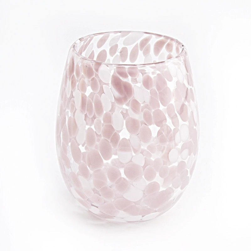 Mouth Blown Glass Candle Holders Manual Galss Candle Vessels Mouth Blown Glass Candle Holders Manual Galss Candle Vessels