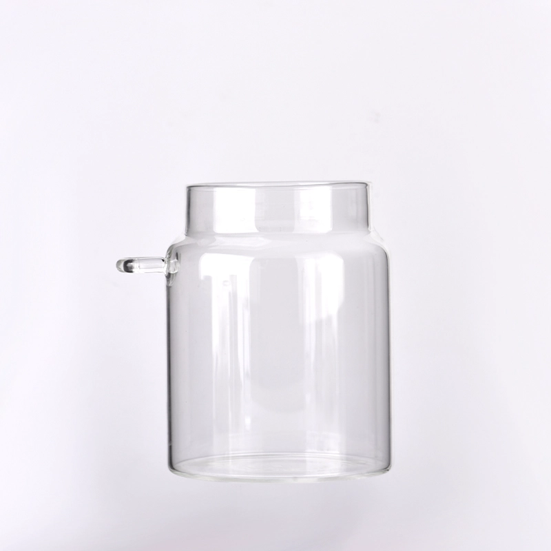 home decor clear 680ml glass jar
