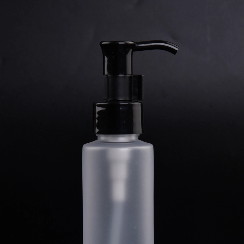Grossist 100ml frost PET-flaska med pump
