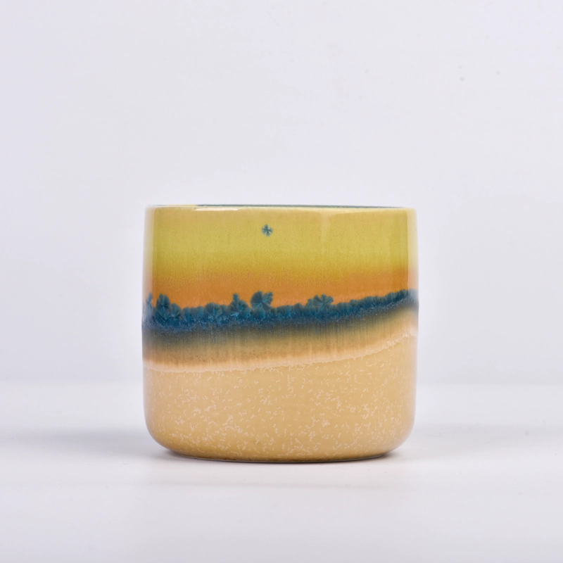 luxury artwork 11oz ceramic candle holders