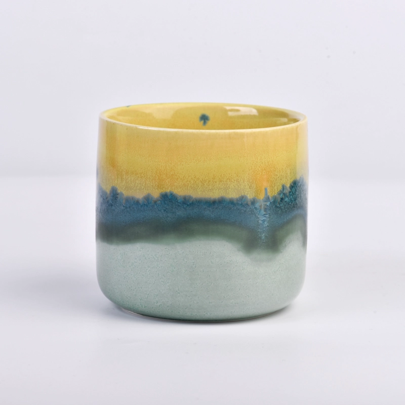 home decor paint glazing ceramic candle jar home decor paint glazing ceramic candle jar