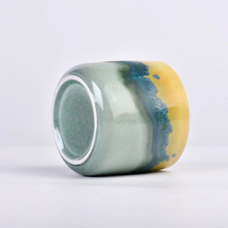 home decor paint glazing ceramic candle jar home decor paint glazing ceramic candle jar