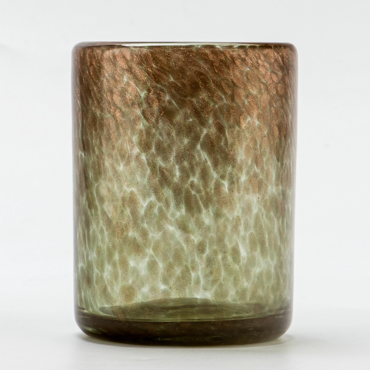 Mouth blown glass candle jars with case glass material for wholesale