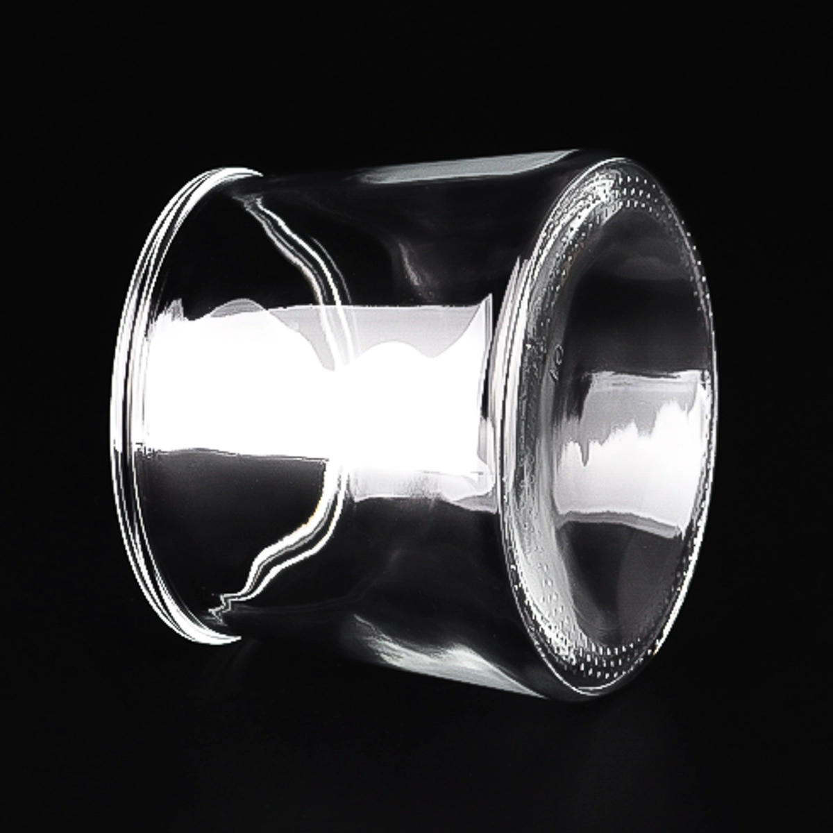 320ml clear glass candle holder home decor 