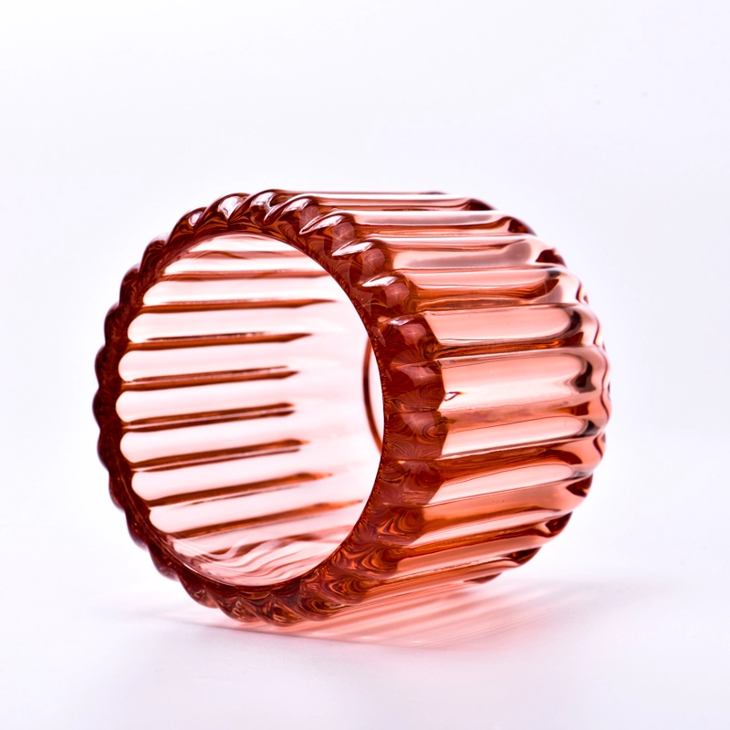 200ml vertical glass candle jar for candle making