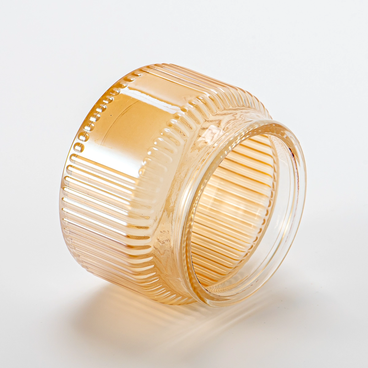 hot sales glossy color glass candle container hot sales glossy color glass candle container