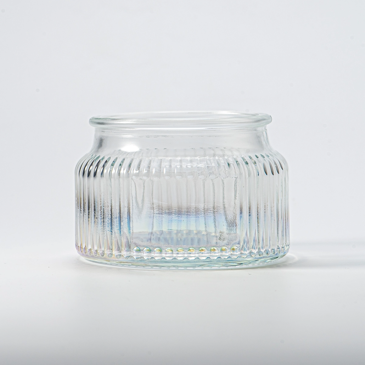 home decor embossed pattern glass candle container home decor embossed pattern glass candle container