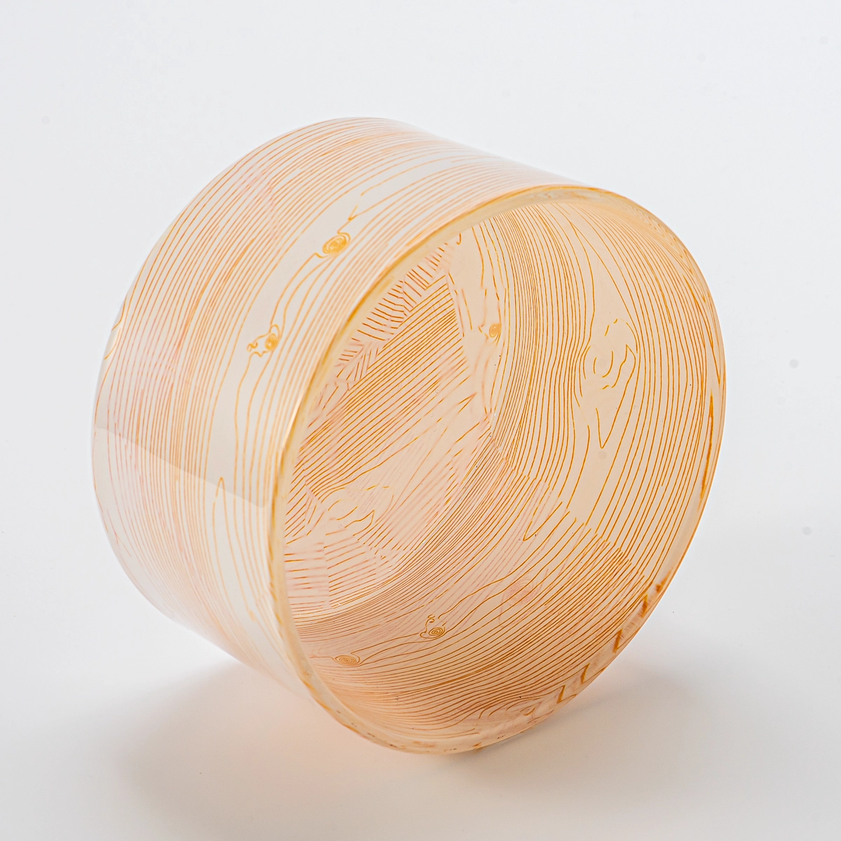 large capacity unique design glass candle jars wholesale