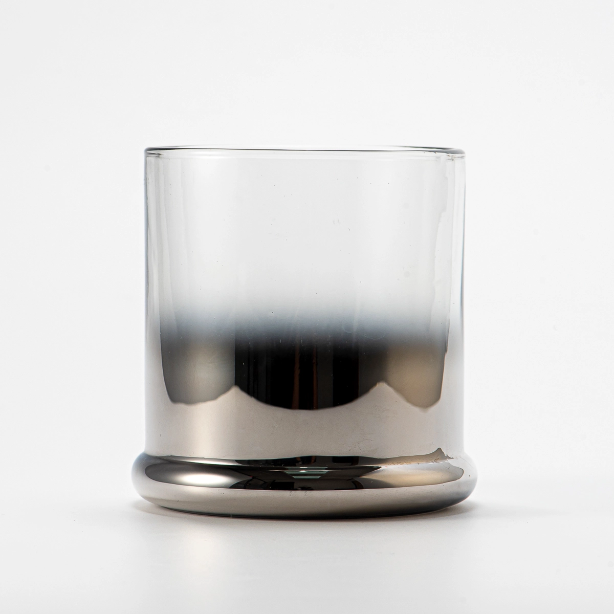 Wholesale 500ml 550ml glass candle jar with bottom decoration Wholesale 500ml 550ml glass candle jar with bottom decoration