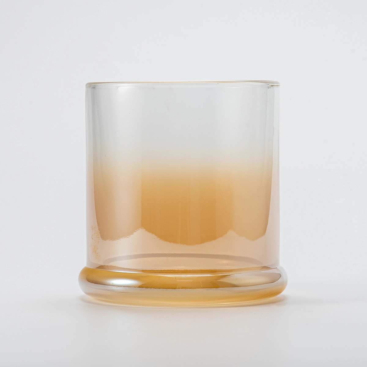 Supplier 14oz glass candle jar with wide base for home deco Supplier 14oz glass candle jar with wide base for home deco