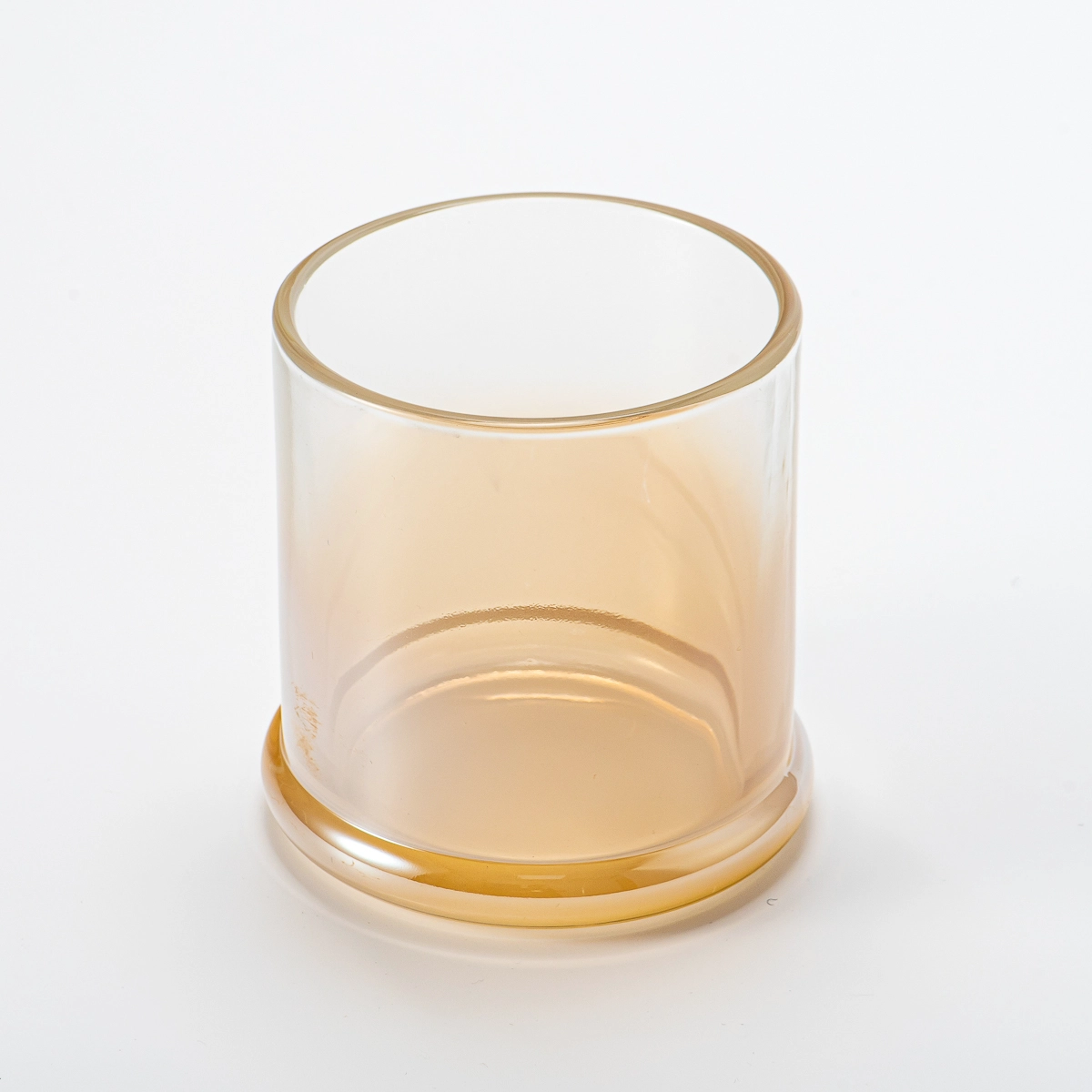 Supplier 14oz glass candle jar with wide base for home deco Supplier 14oz glass candle jar with wide base for home deco