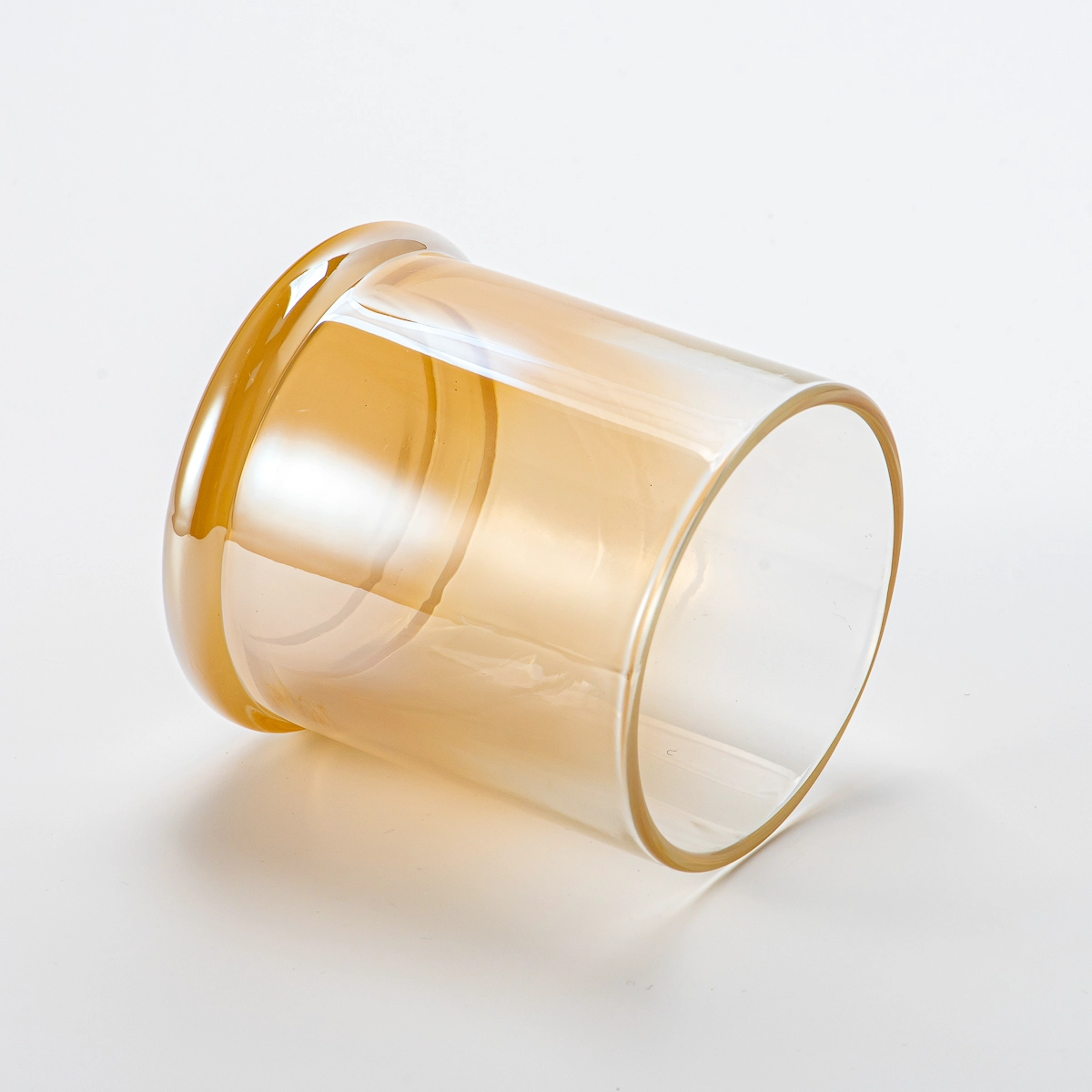 Supplier 14oz glass candle jar with wide base for home deco Supplier 14oz glass candle jar with wide base for home deco