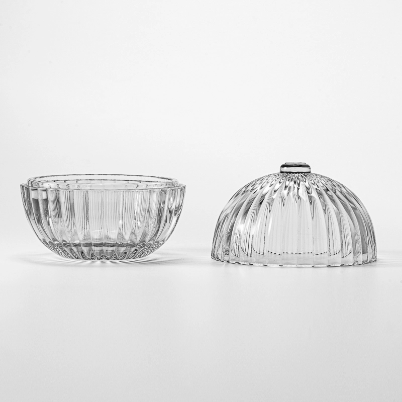  Popular Round Ball Glass Candle Vessels With Lids  Wholesale