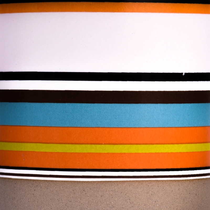 Supplier 10oz Popular Round Bottom Ceramic Candle Jar