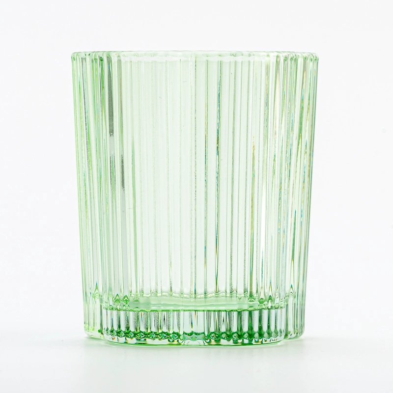 Empty Flower Shaped Glass for Candle Making with Valentine's Gift