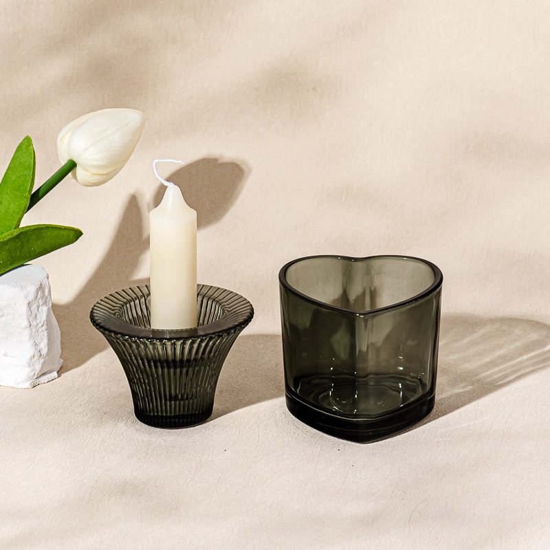 Supplier 1oz 35ml votive flower glass candle vessel candlestick Supplier 1oz 35ml votive flower glass candle vessel candlestick