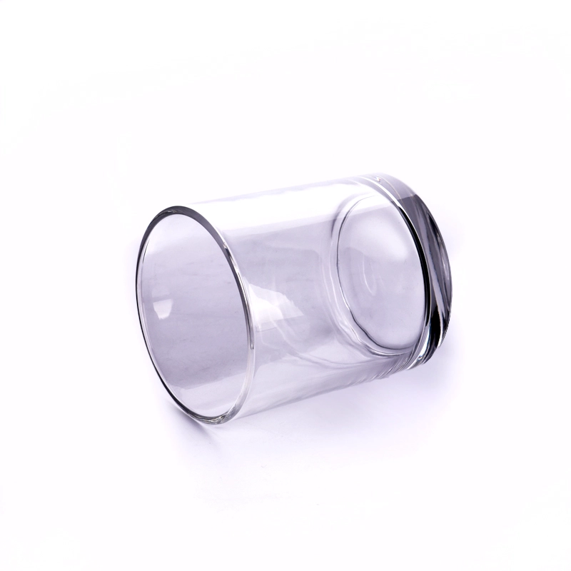 Supplier custom-made 303ml transparent glass candle jar for home decoration Supplier custom-made 303ml transparent glass candle jar for home decoration