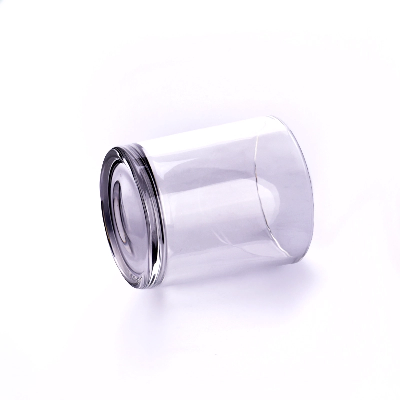 Supplier custom-made 303ml transparent glass candle jar for home decoration Supplier custom-made 303ml transparent glass candle jar for home decoration