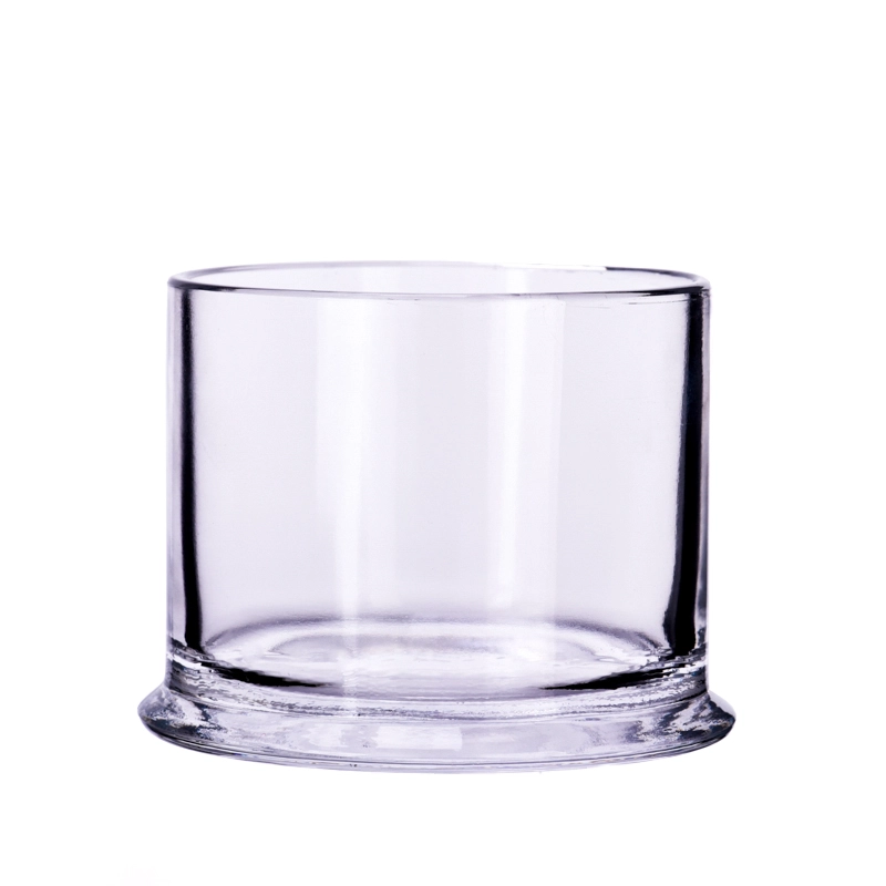 공급 업체 500ml 웨딩 장식을위한 투명 대용량 유리 양초 항아리