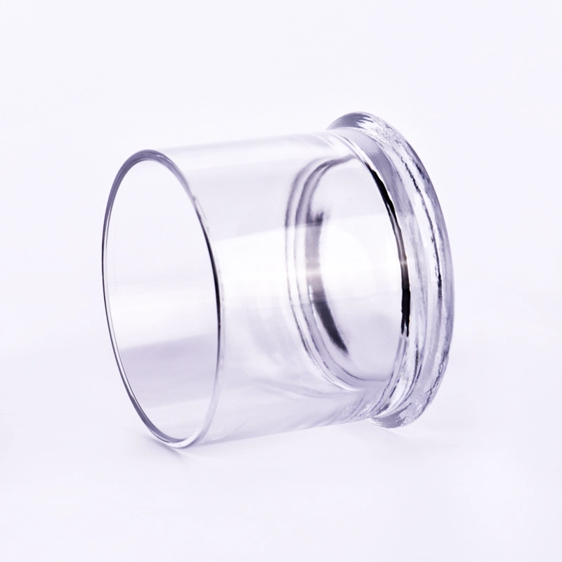 Supplier 500ml transparent large-capacity glass candle jars for wedding decorations Supplier 500ml transparent large-capacity glass candle jars for wedding decorations