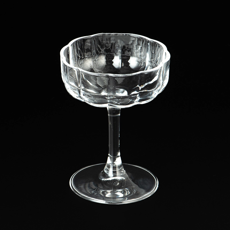 stem glass candle cup